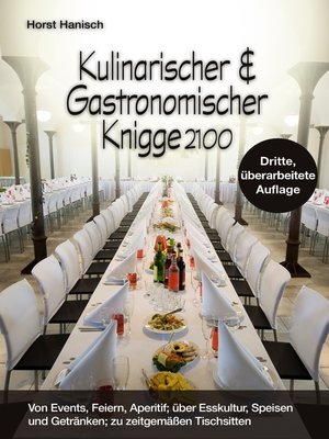 cover image of Kulinarischer und Gastronomischer Knigge 2100